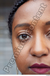 Eye Woman Black Casual Chubby Street photo references